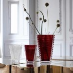 Baccarat - Eye Vase Rectangle S Red